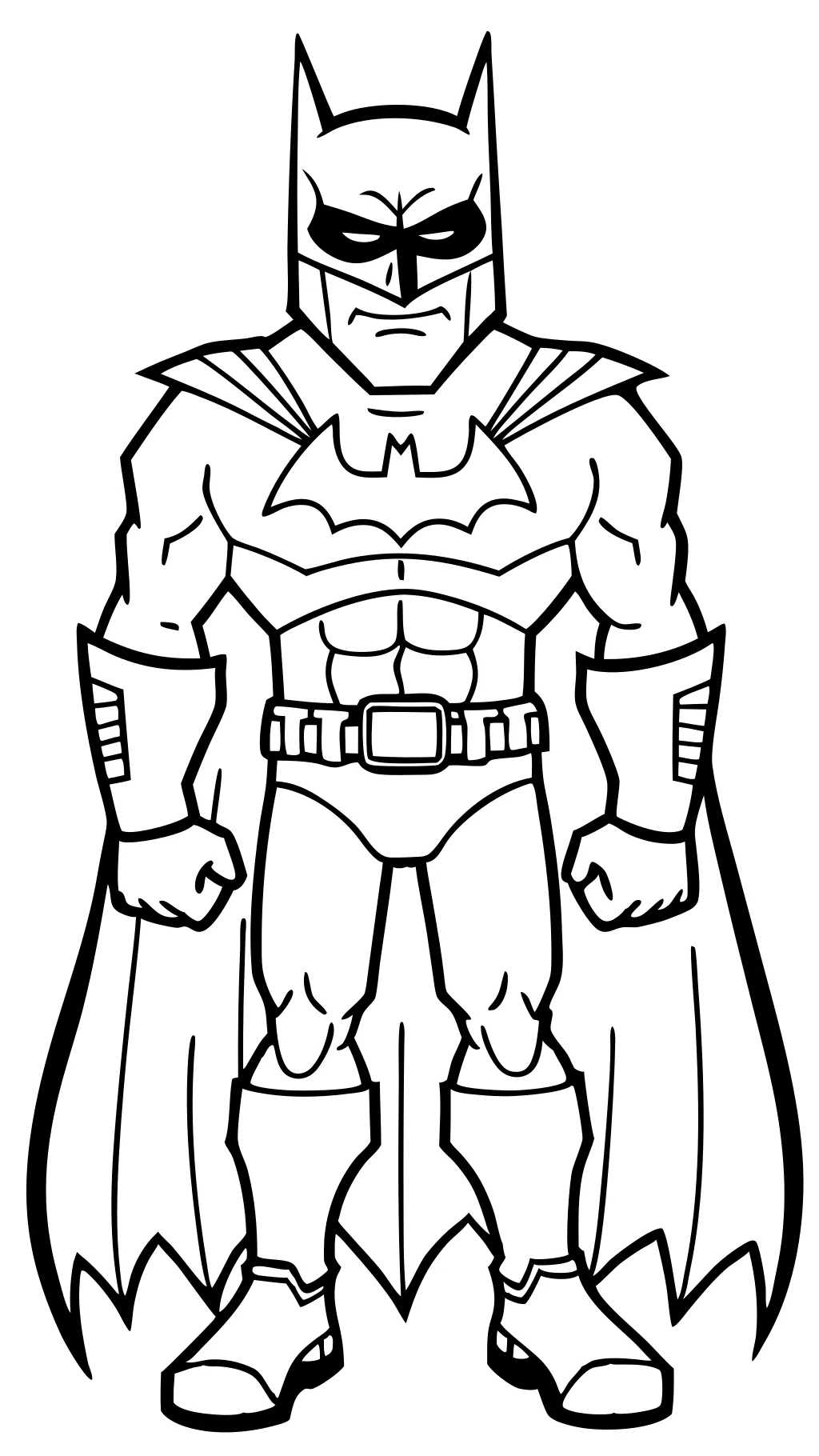 batman printable coloring pages